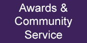 Awards and Community Service
