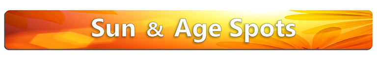 Sun and age spot icon, skin conditions, complexion, skin conditions, Pigmented Lesions, pigmentation, face, neck, chest, back, shoulders, arms, hands, Sun Damage, Sunspots, Freckles, Brown Marks, Skin Spots, Liver spots, Birthmark, Moles, Freckles, Beauty Marks, Rosacea,