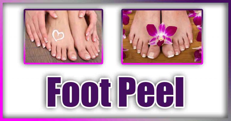 beauty foot peel