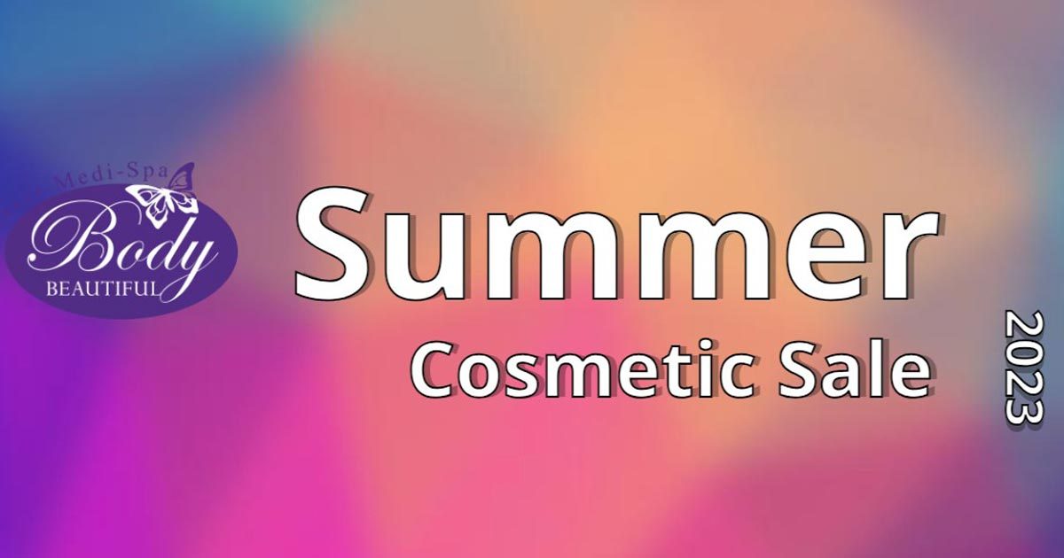 Summer Cosmetic Treatment Sale