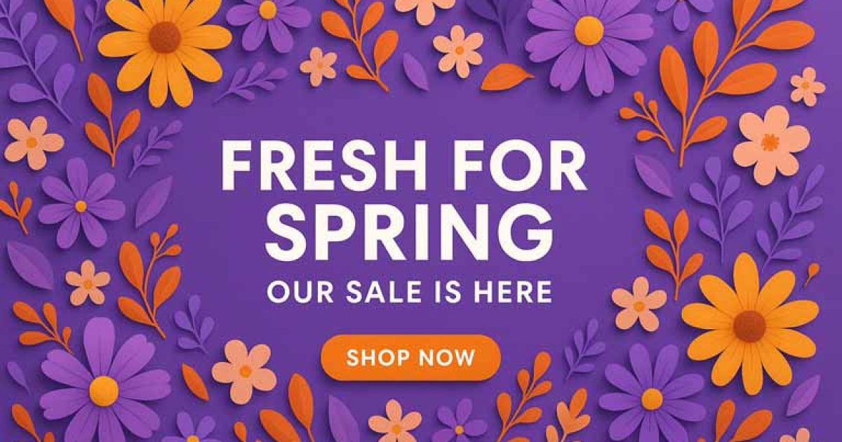 Spring Sale 2025